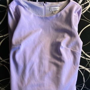Violet Perl Calvin Klein dress